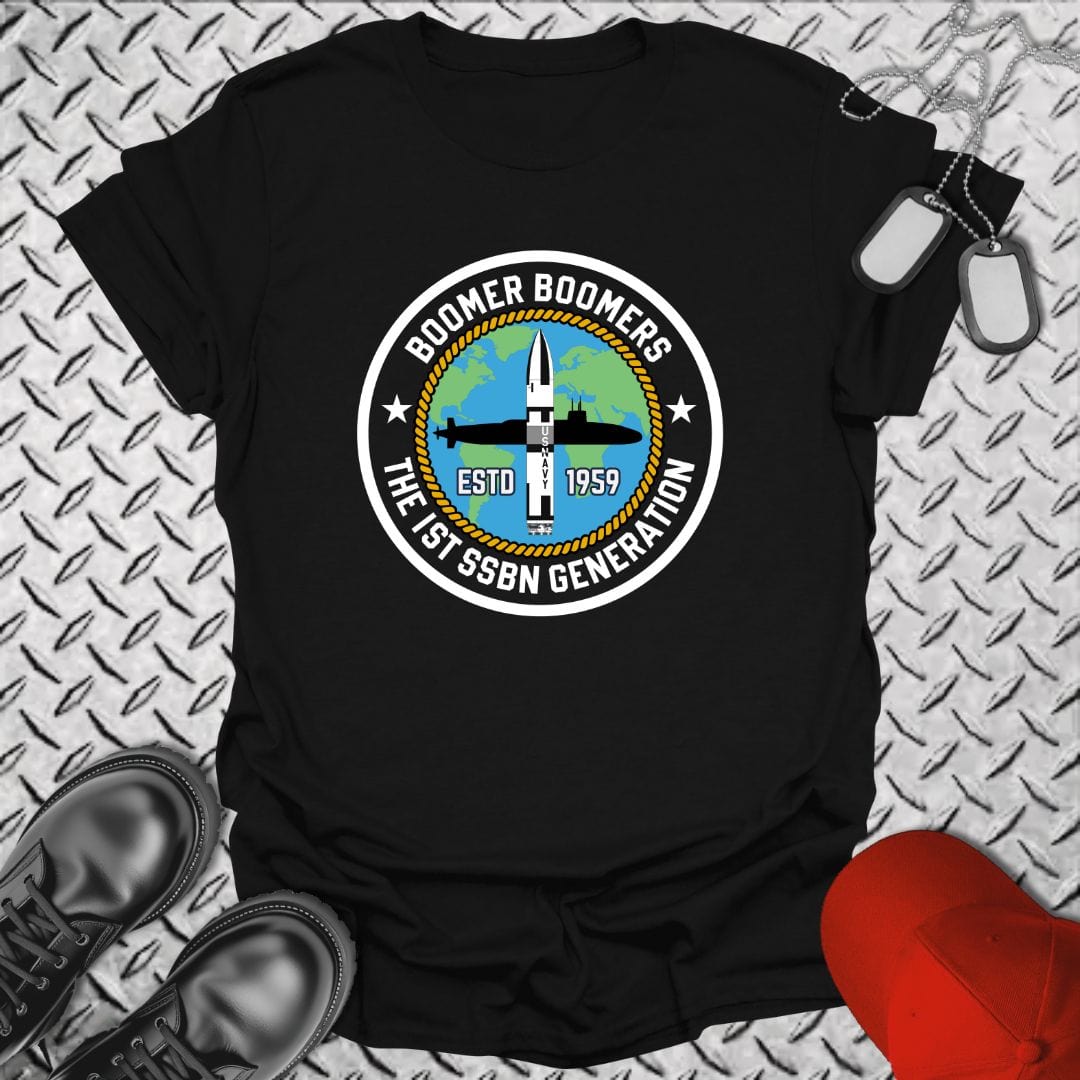 NavyHumor T-Shirt Black / S Boomer Boomers T-shirt