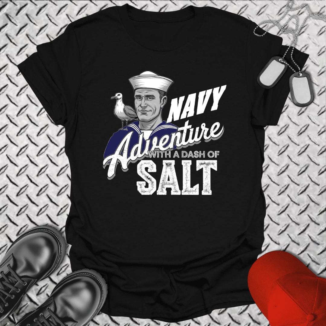 NavyHumor T-Shirt Black / S Dash of Salt T-shirt