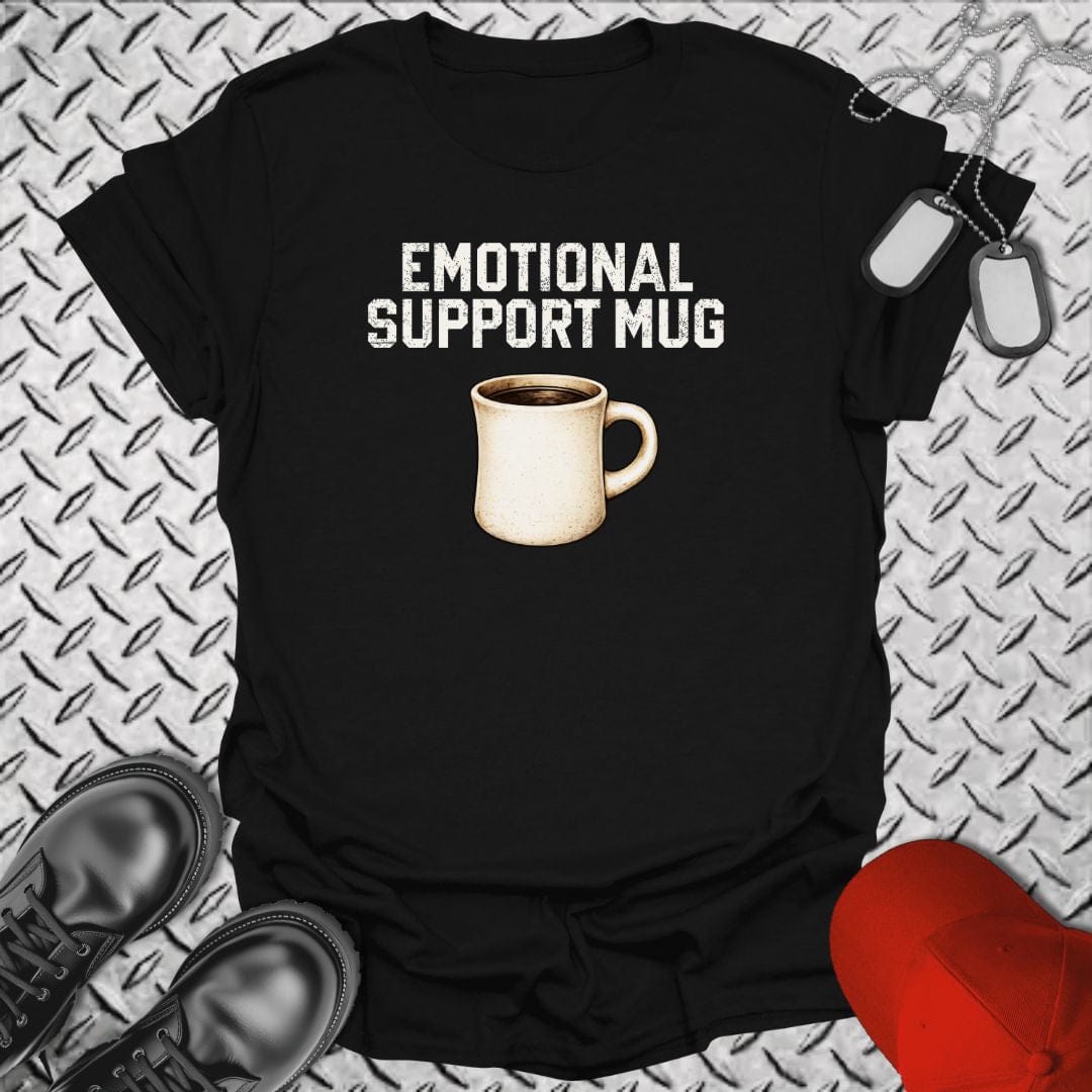 NavyHumor T-Shirt Black / S Emotional Support Mug