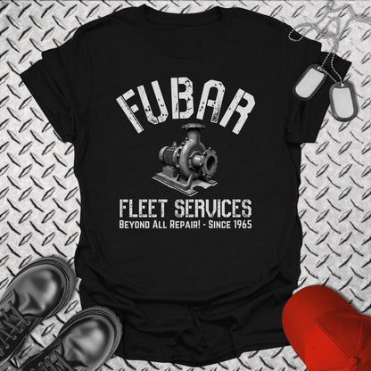 NavyHumor T-Shirt Black / S FUBAR Fleet Services T-shirt