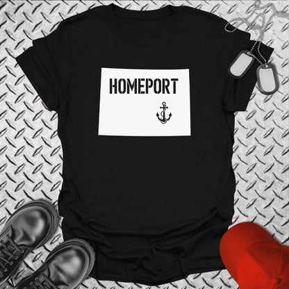 NavyHumor T-Shirt Black / S Homeport Colorado T-shirt