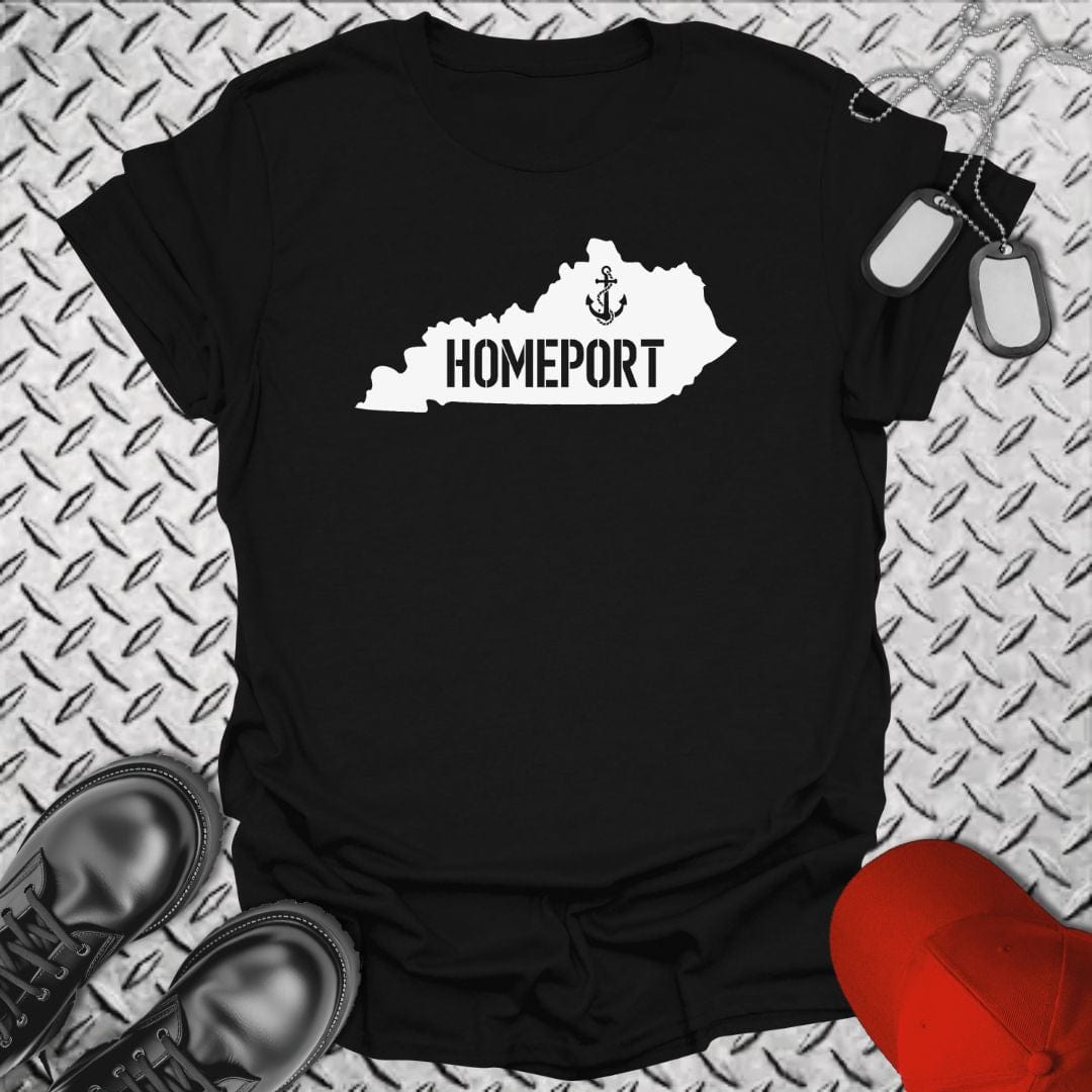 NavyHumor T-Shirt Black / S Homeport Kentucky T-shirt