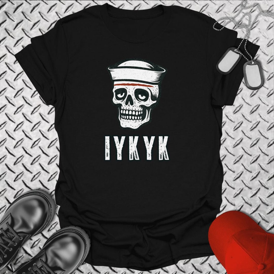 NavyHumor T-Shirt Black / S IYKYK - Door Gash T-Shirt
