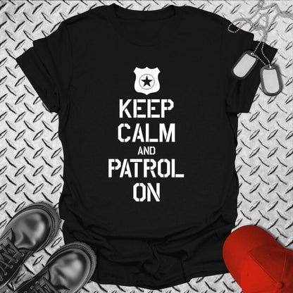 NavyHumor T-Shirt Black / S MA - Keep Calm T-shirt