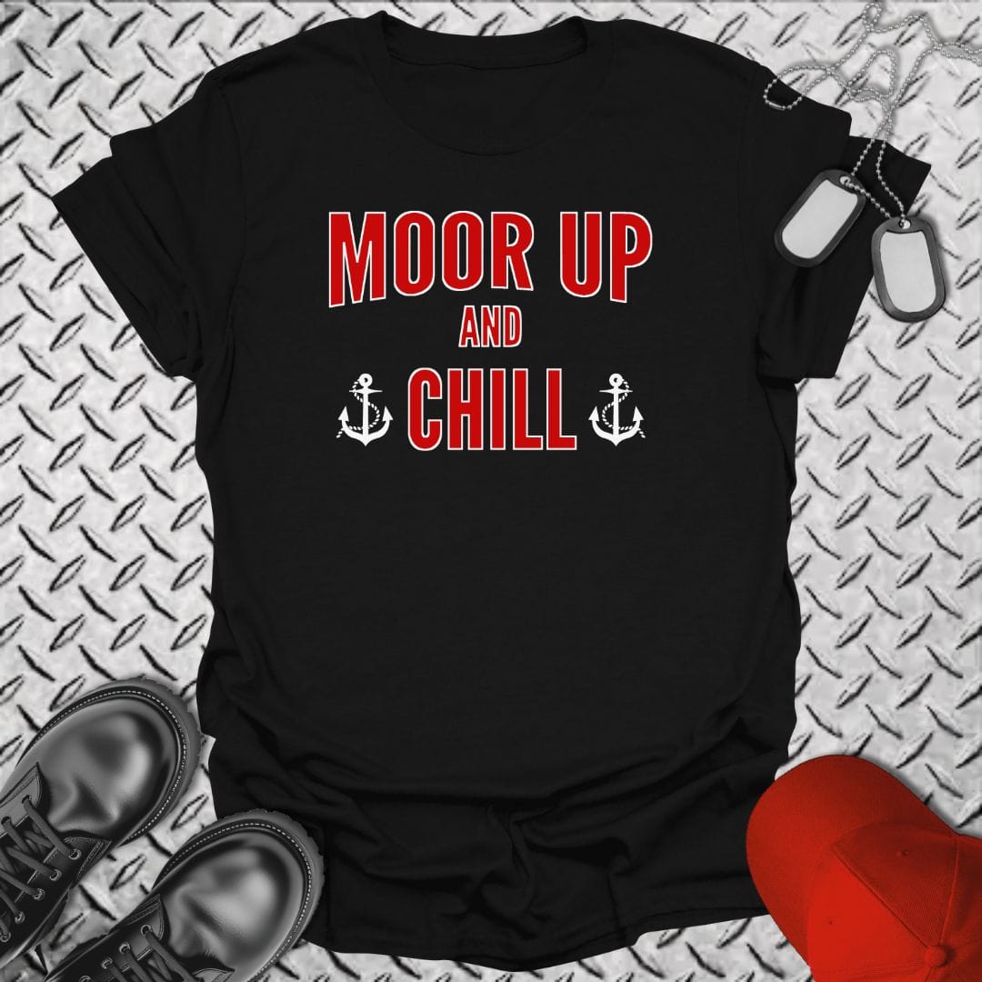 NavyHumor T-Shirt Black / S Moor Up and Chill T-shirt
