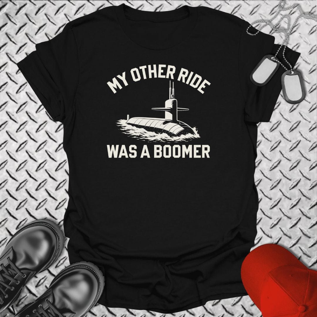 NavyHumor T-Shirt Black / S My Other Ride Was a Boomer T-shirt