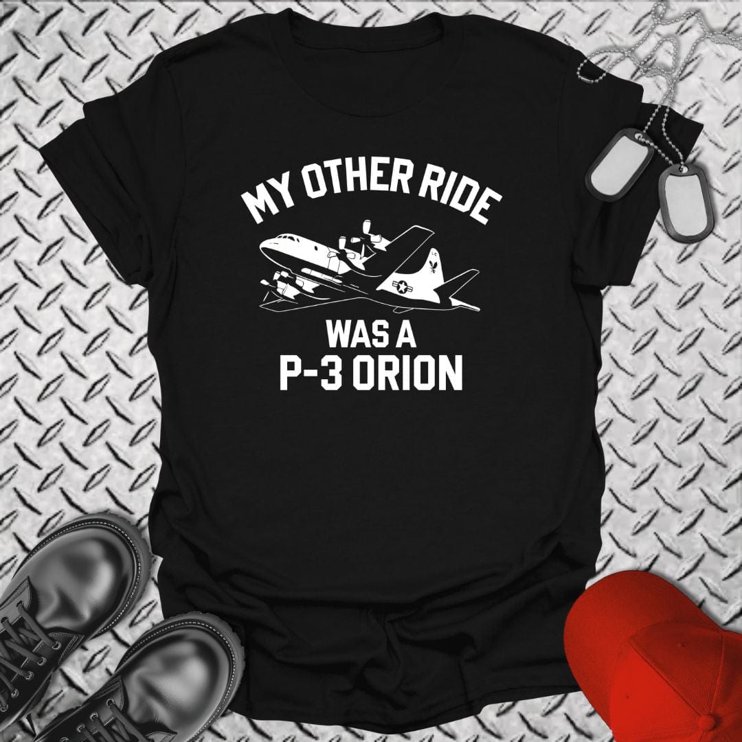NavyHumor T-Shirt Black / S My Other Ride Was a P-3 Orion T-shirt