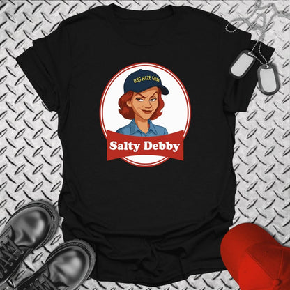 NavyHumor T-Shirt Black / S Salty Debby T-shirt