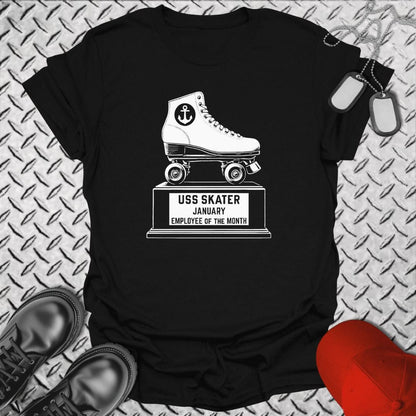 NavyHumor T-Shirt Black / S Skater Trophy