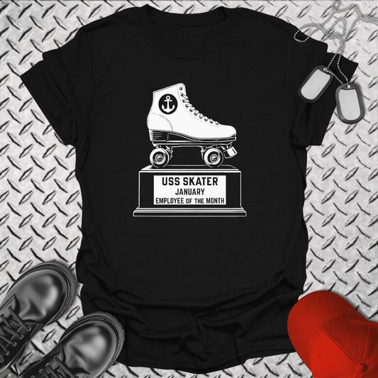 NavyHumor T-Shirt Black / S Skater Trophy
