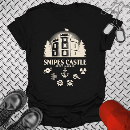 NavyHumor T-Shirt Black / S Snipes Castle T-shirt