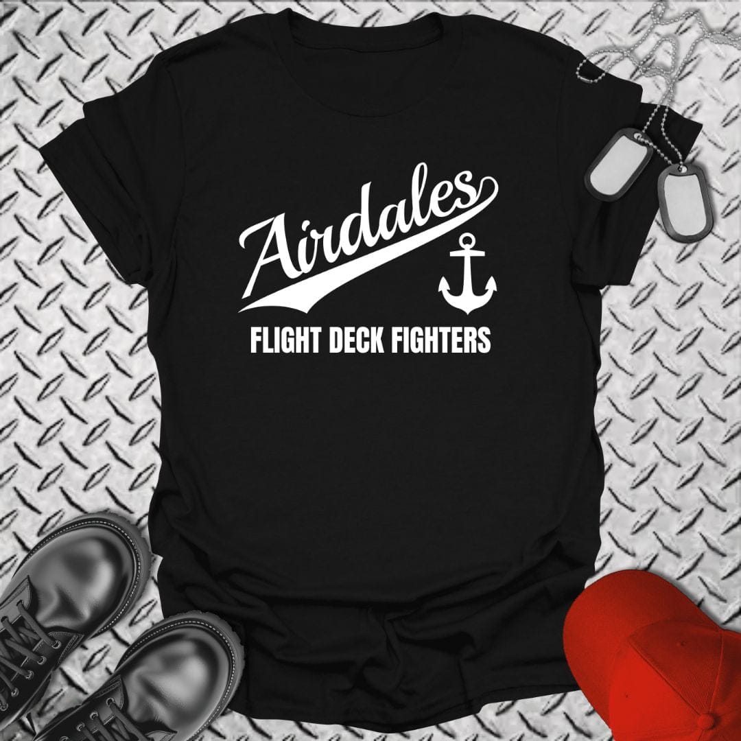 NavyHumor T-Shirt Black / S Team Airdales T-shirt