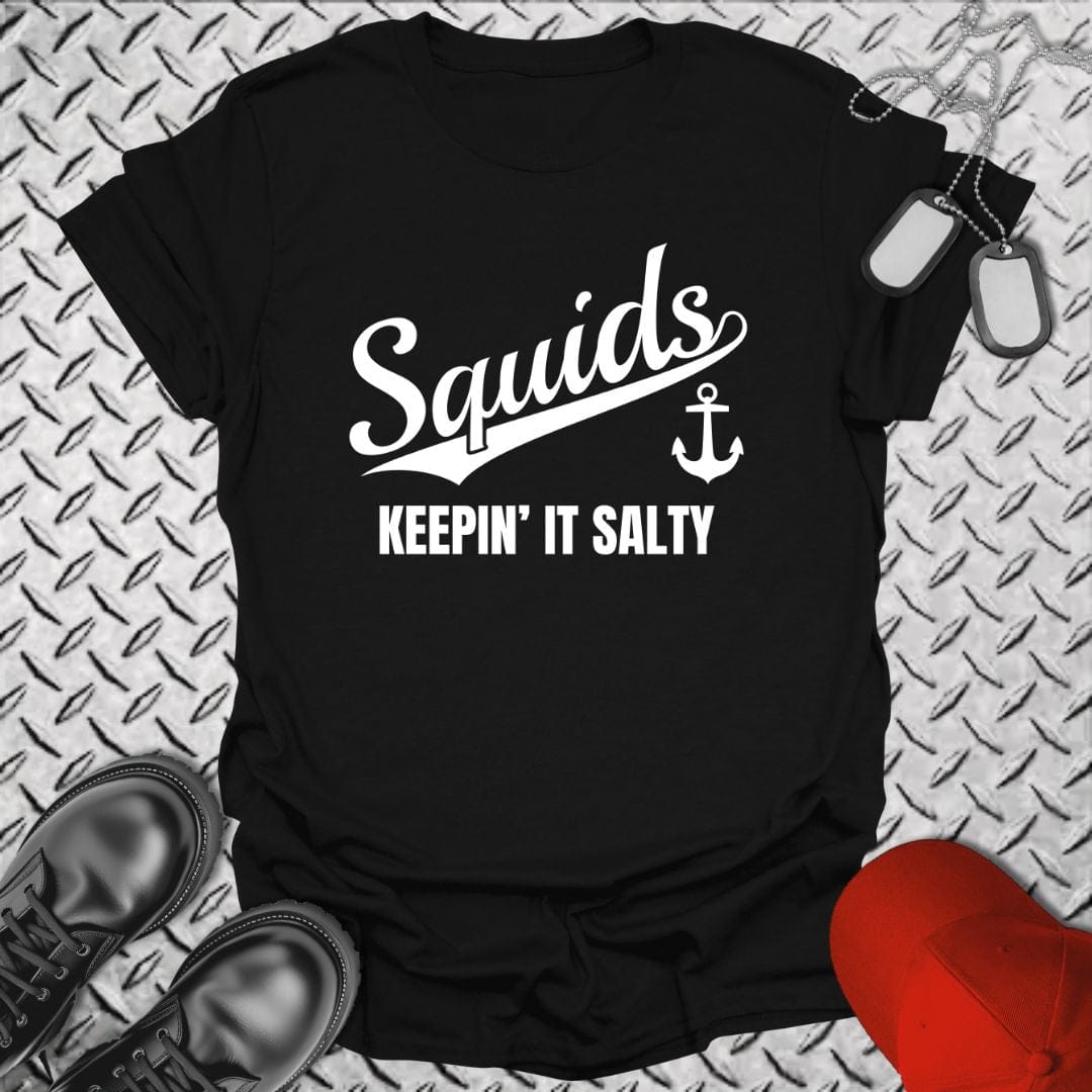 NavyHumor T-Shirt Black / S Team Squids T-shirt