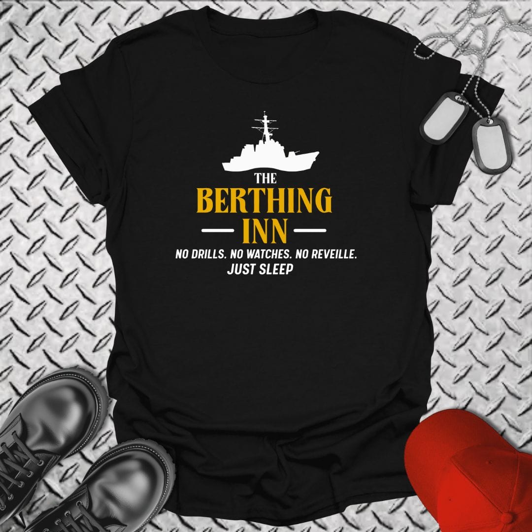 NavyHumor T-Shirt Black / S The Berthing Inn T-shirt