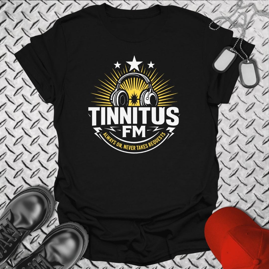 NavyHumor T-Shirt Black / S Tinnitus FM T-shirt