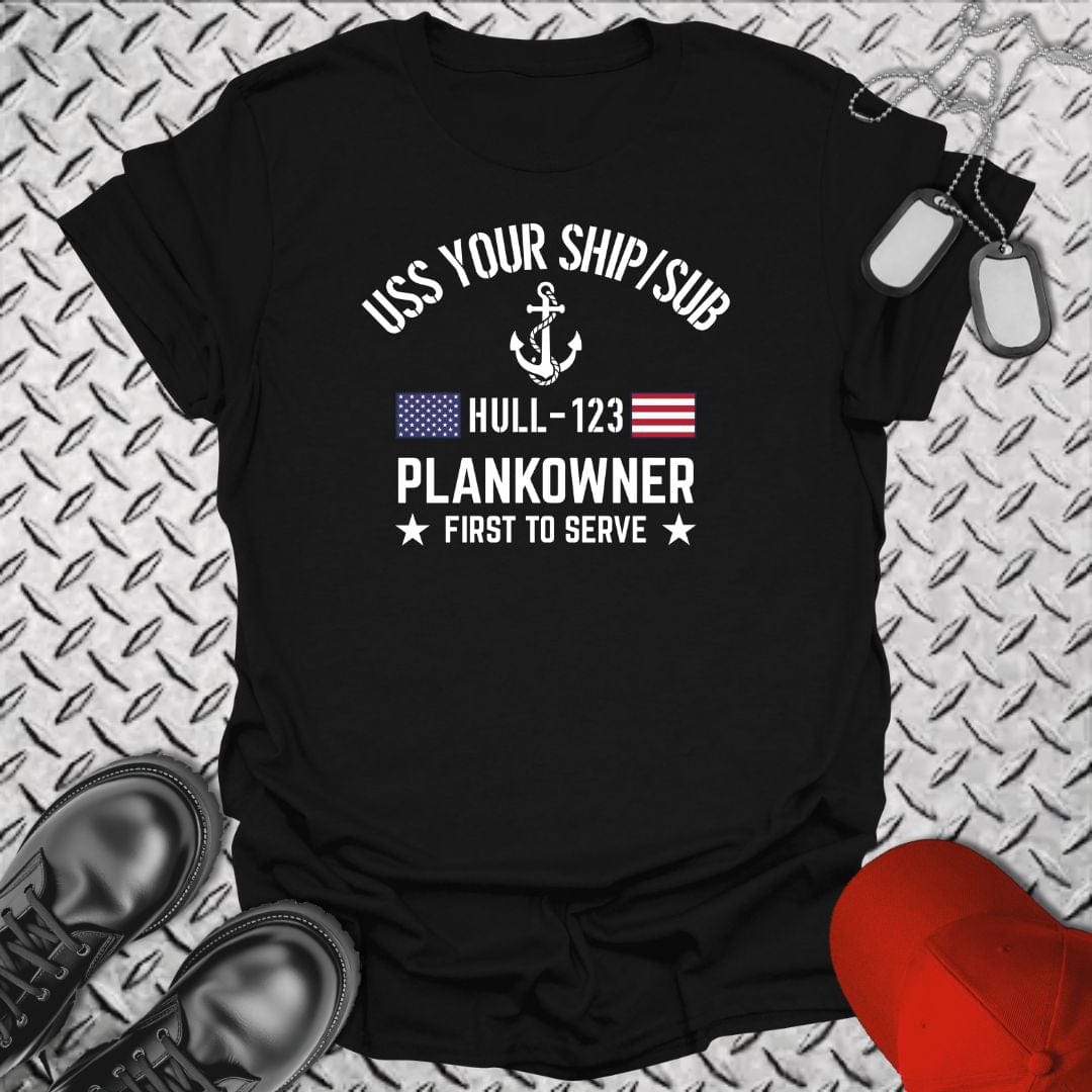 NavyHumor T-Shirt Black / S "Your Command" Plankowner T-shirt