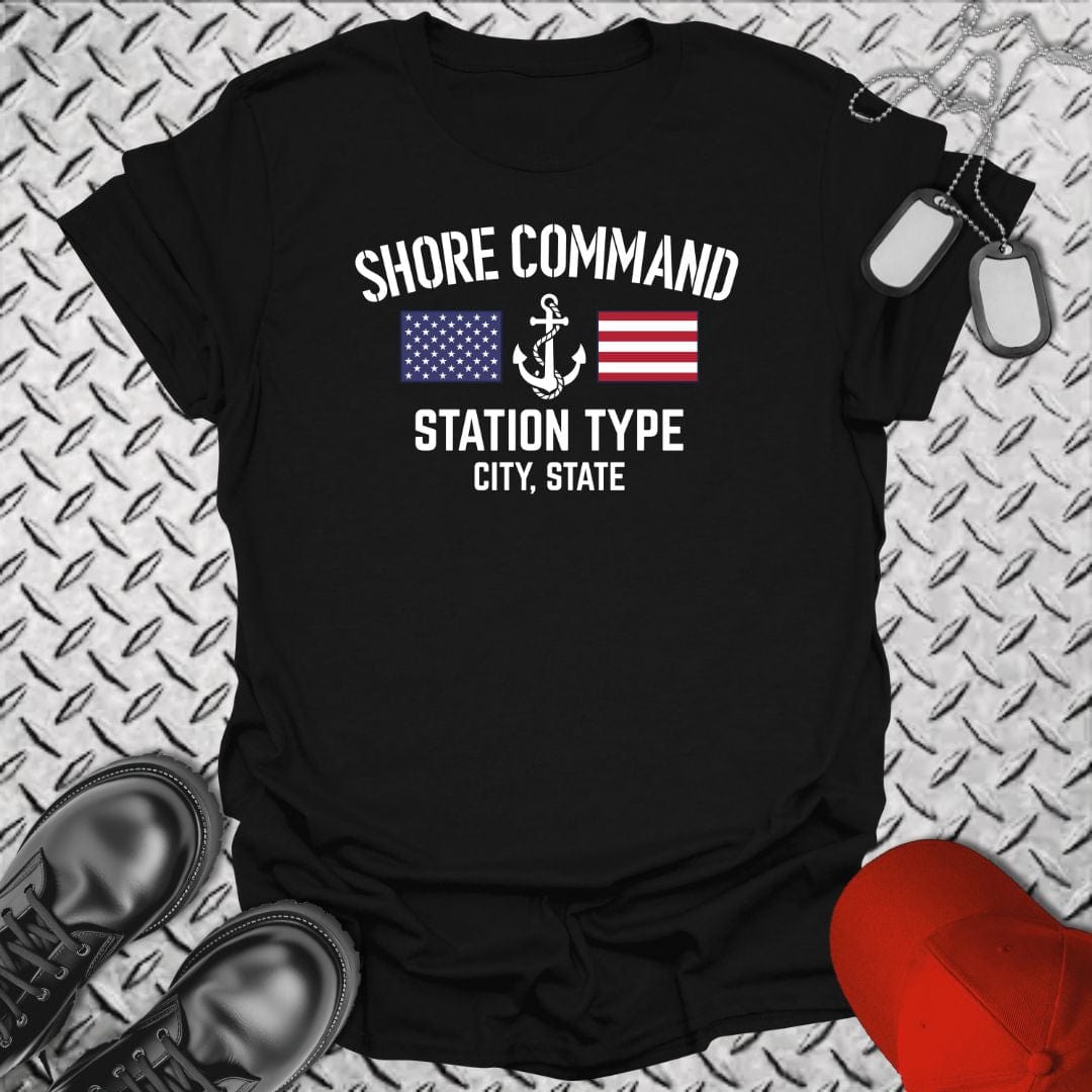 NavyHumor T-Shirt Black / S "Your Command" - Shore Facility T-shirt