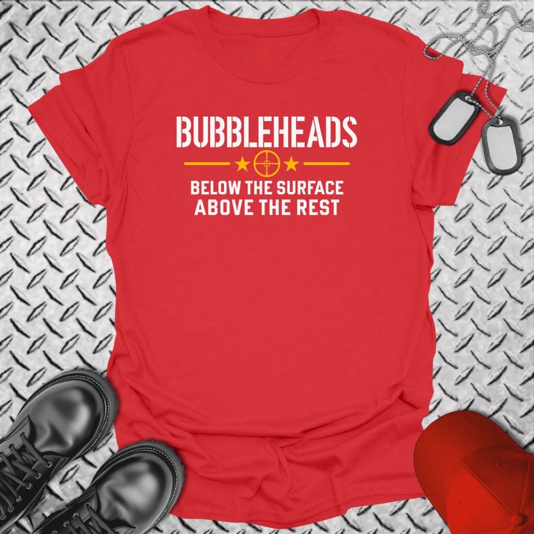 NavyHumor T-Shirt Bubbleheads - Above the Rest T-shirt