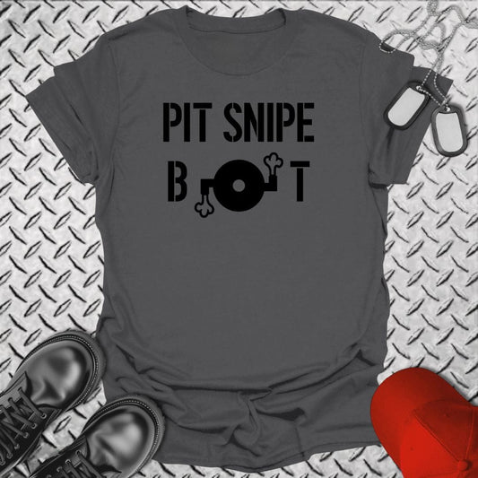 NavyHumor T-Shirt Charcoal / S BT - Pit Snipe Insignia T-shirt