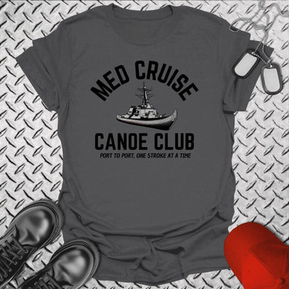 NavyHumor T-Shirt Charcoal / S MED Cruise Canoe Club T-shirt