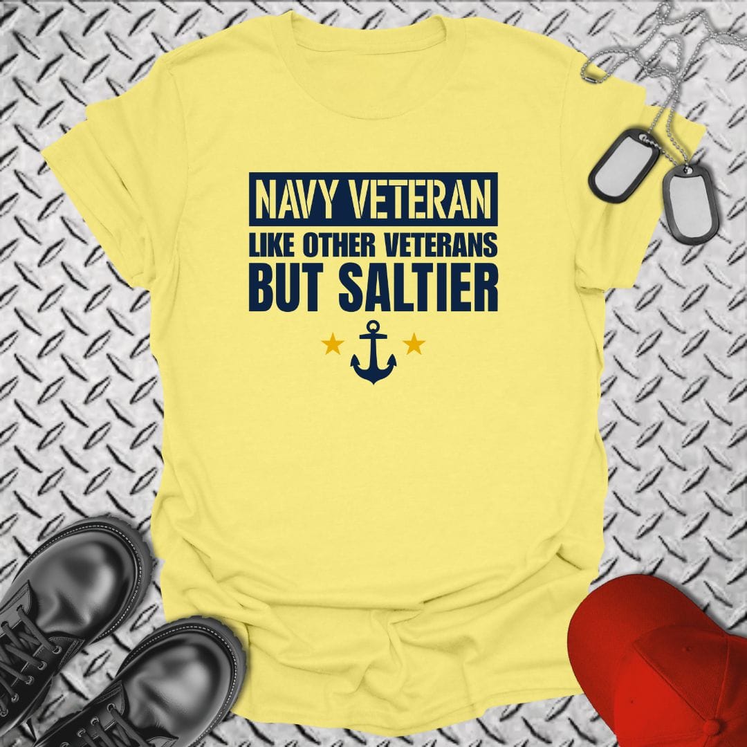 NavyHumor T-Shirt Cornsilk / S But Saltier T-shirt