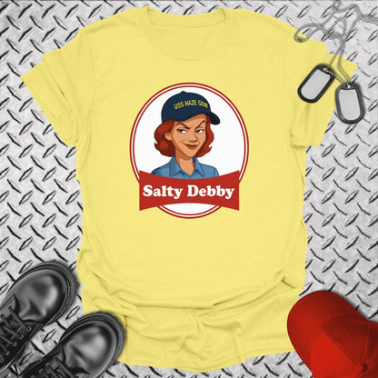 NavyHumor T-Shirt Cornsilk / S Salty Debby T-shirt