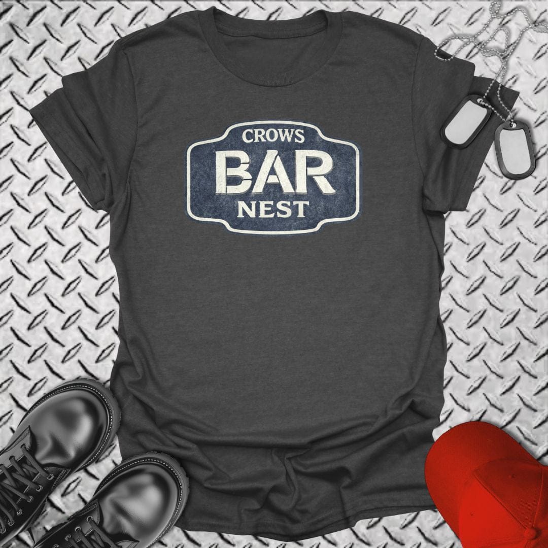 NavyHumor T-Shirt Dark Heather / S Crows Nest Bar - Shanghai