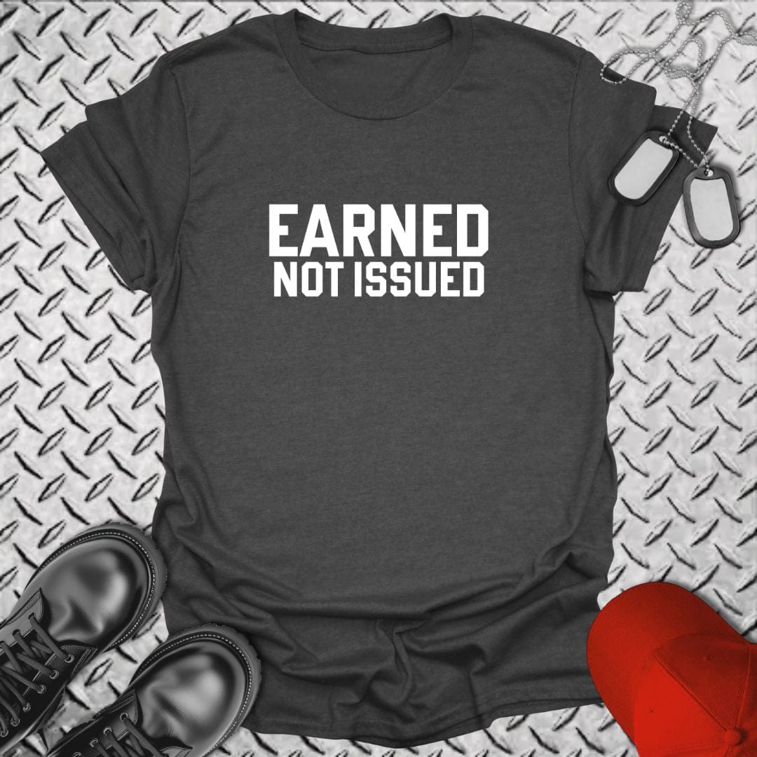 NavyHumor T-Shirt Dark Heather / S Earned - Not Issued
