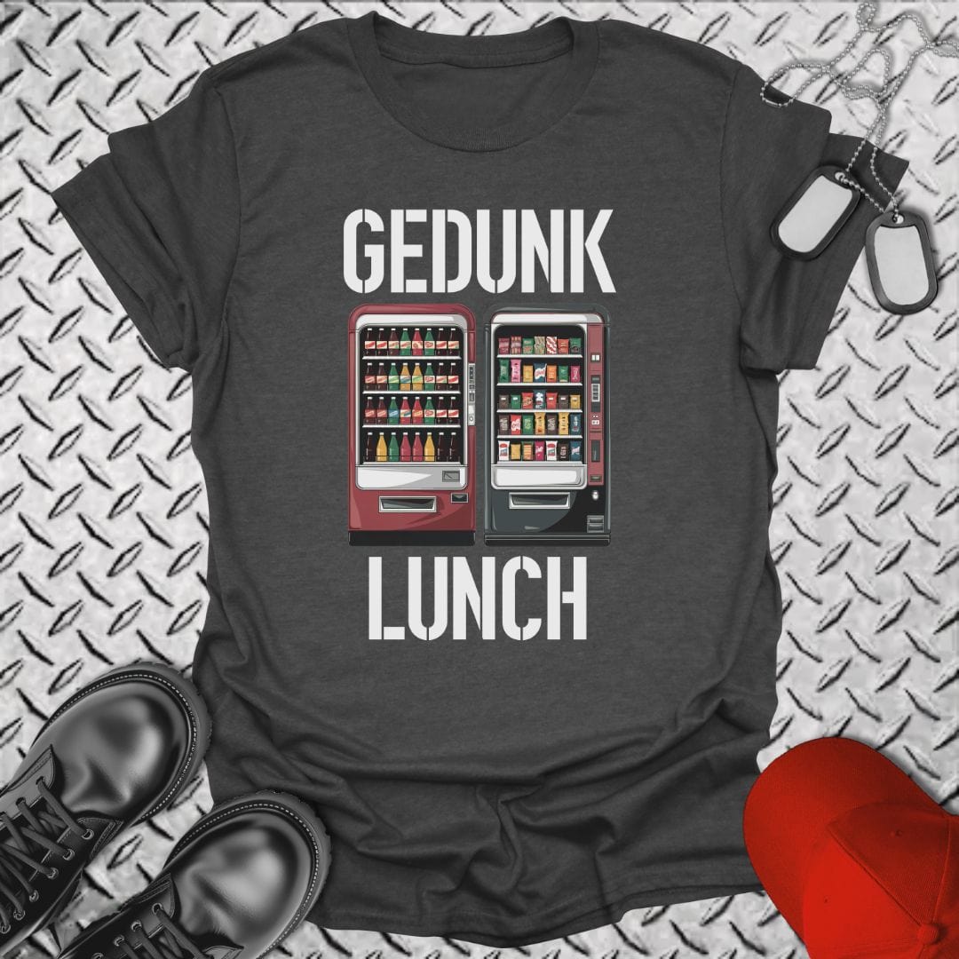 NavyHumor T-Shirt Dark Heather / S Gedunk Lunch T-shirt