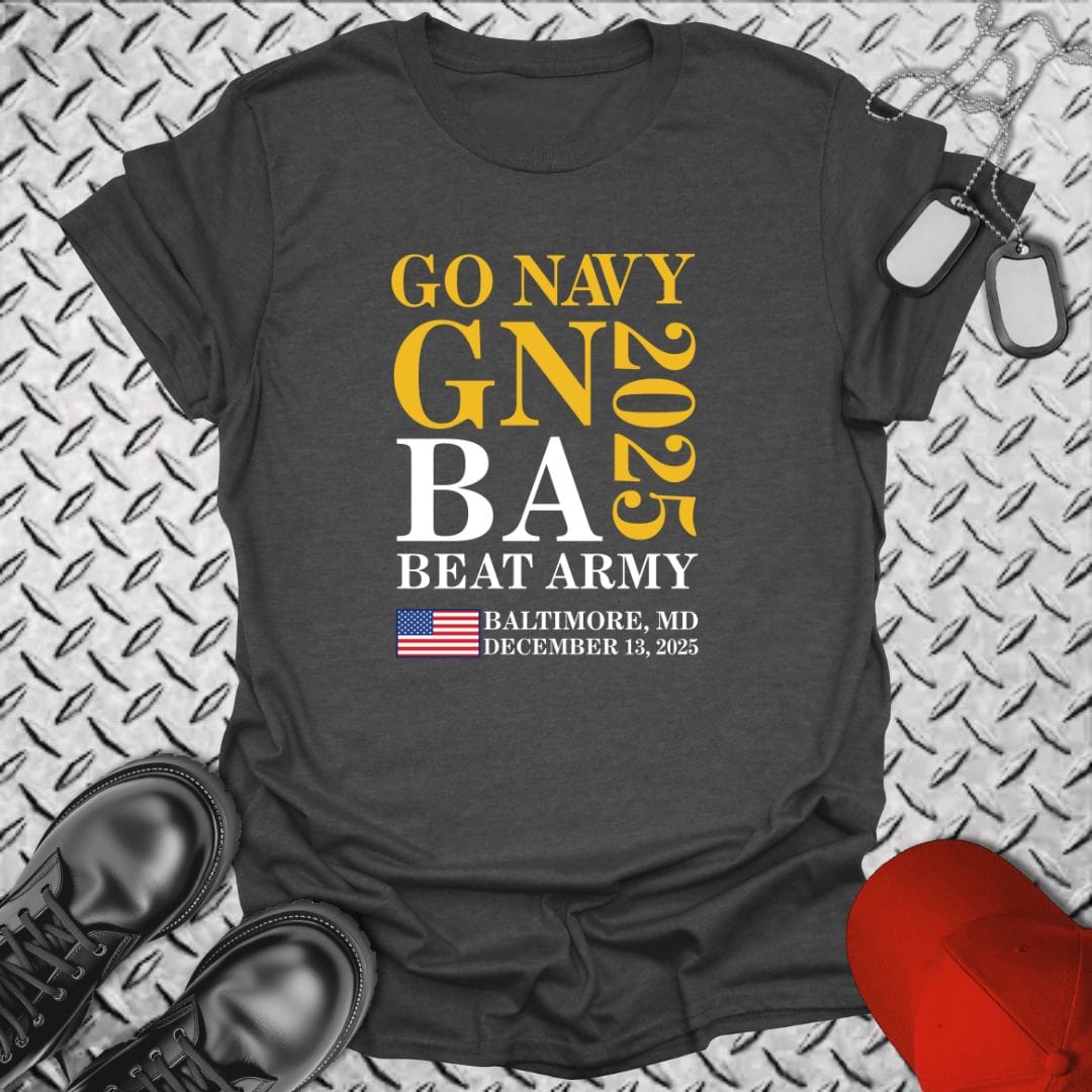 NavyHumor T-Shirt Dark Heather / S GNBA 2025 T-shirt