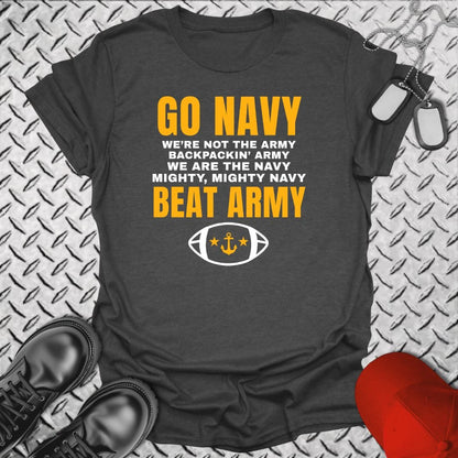 NavyHumor T-Shirt Dark Heather / S Go Navy Cadence T-shirt