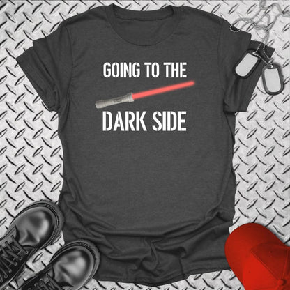 NavyHumor T-Shirt Dark Heather / S Going to the Dark Side T-shirt