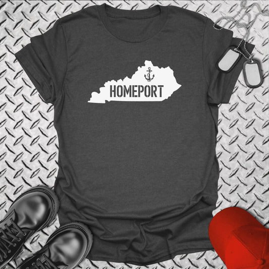 NavyHumor T-Shirt Dark Heather / S Homeport Kentucky T-shirt