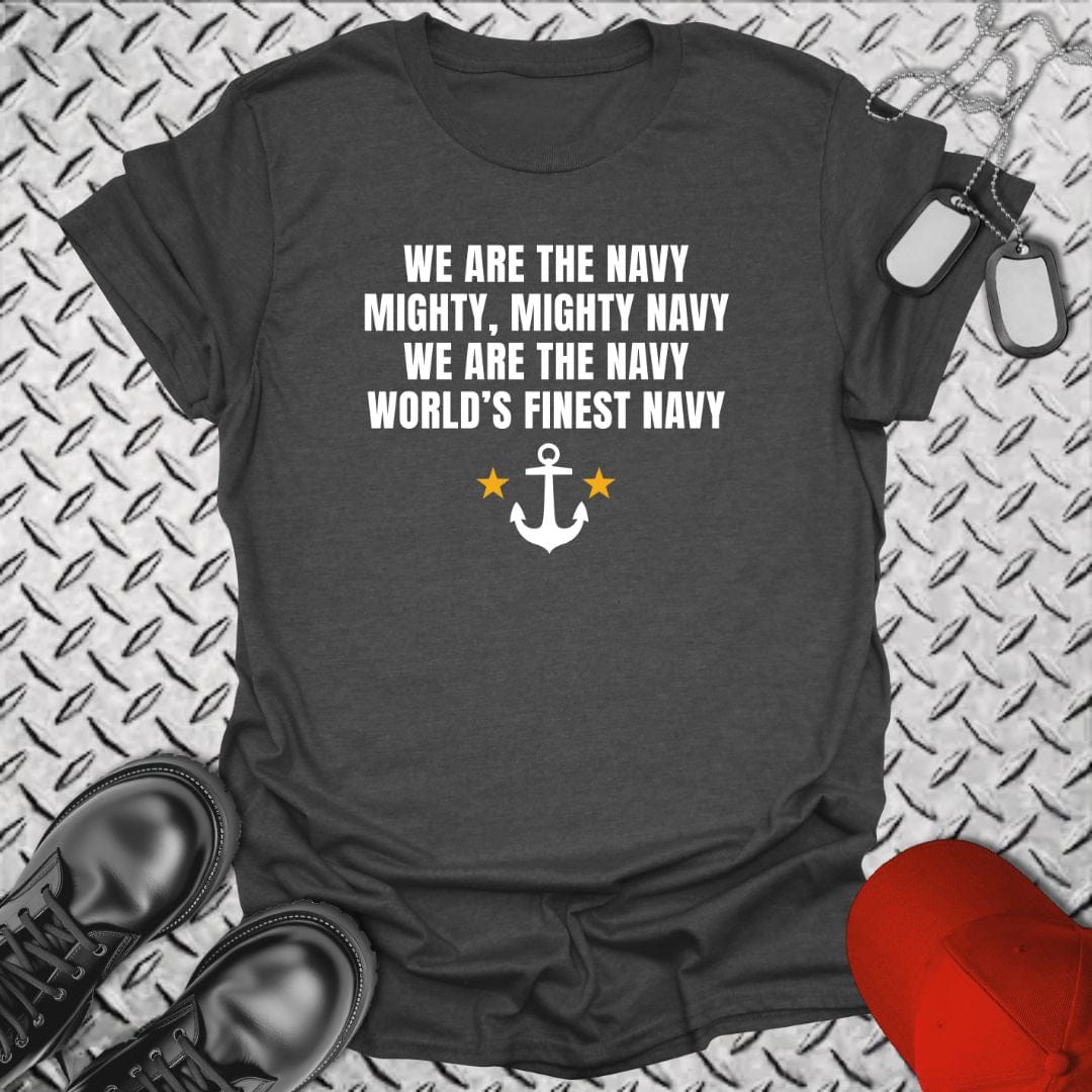 NavyHumor T-Shirt Dark Heather / S Navy Cadence T-shirt