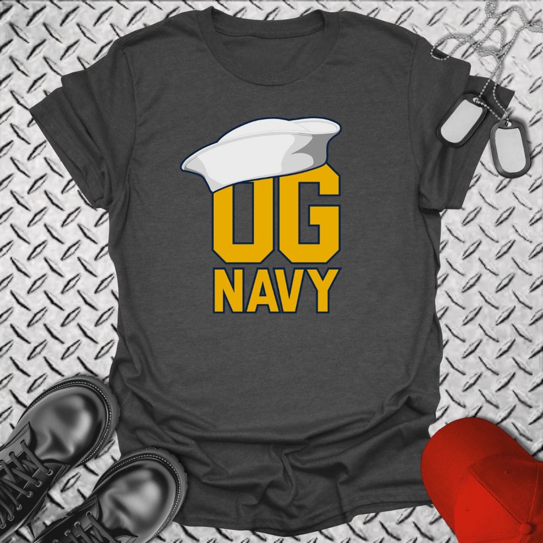 NavyHumor T-Shirt Dark Heather / S OG Navy T-shirt