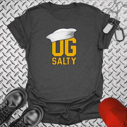NavyHumor T-Shirt Dark Heather / S OG Salty