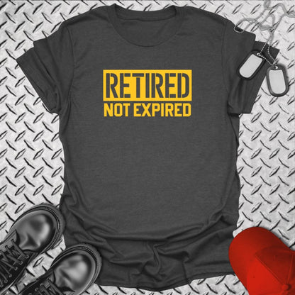 NavyHumor T-Shirt Dark Heather / S Retired - Not Expired