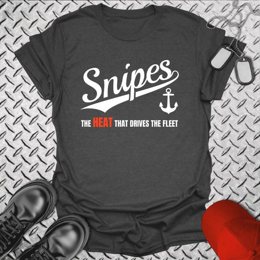NavyHumor T-Shirt Dark Heather / S Team Snipes T-shirt