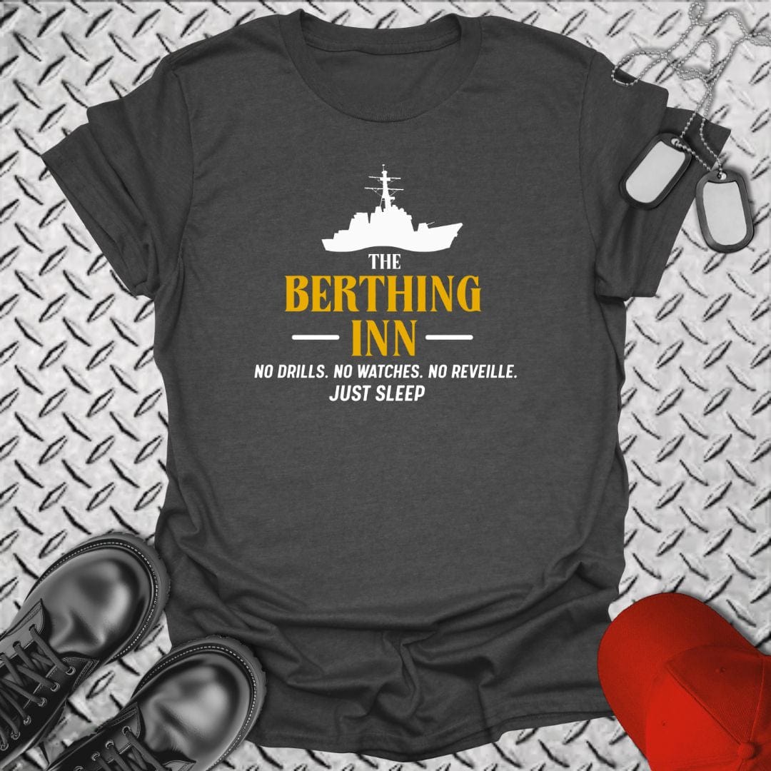 NavyHumor T-Shirt Dark Heather / S The Berthing Inn T-shirt