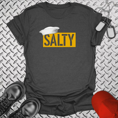 NavyHumor T-Shirt Dark Heather / S True Salty