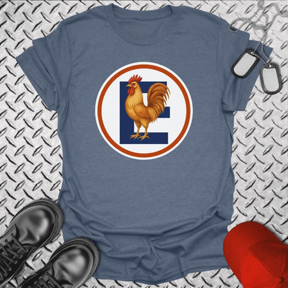 NavyHumor T-Shirt Heather Indigo / S Big Chicken T-shirt