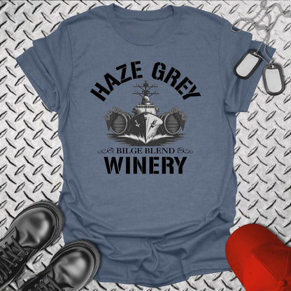 NavyHumor T-Shirt Heather Indigo / S Bilge Wine T-shirt