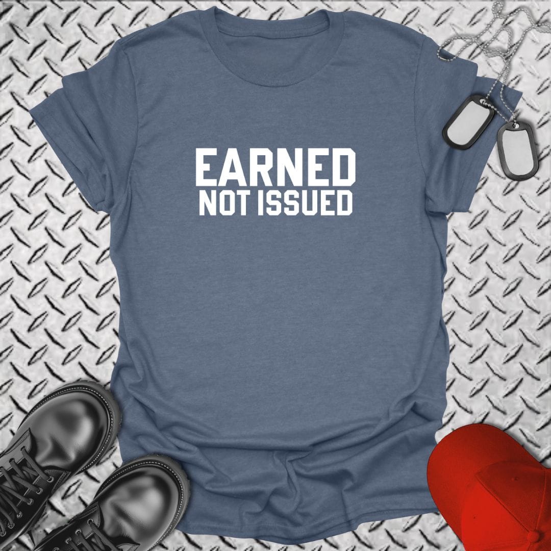 NavyHumor T-Shirt Heather Indigo / S Earned - Not Issued