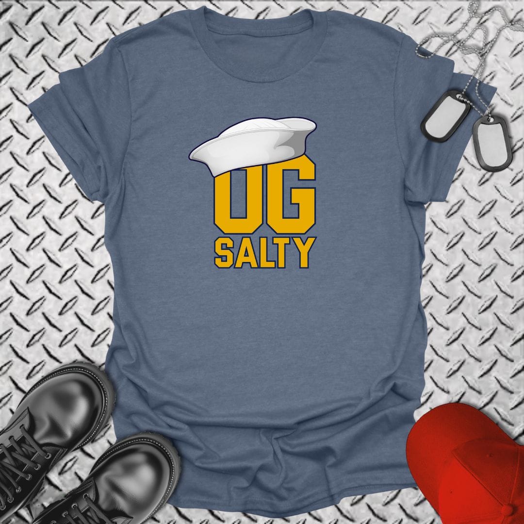 NavyHumor T-Shirt Heather Indigo / S OG Salty