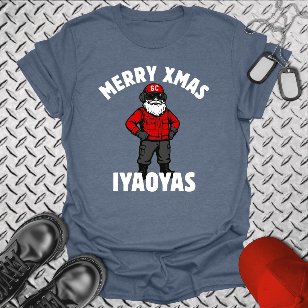 NavyHumor T-Shirt Heather Indigo / S Ordnanceman Claus T-shirt
