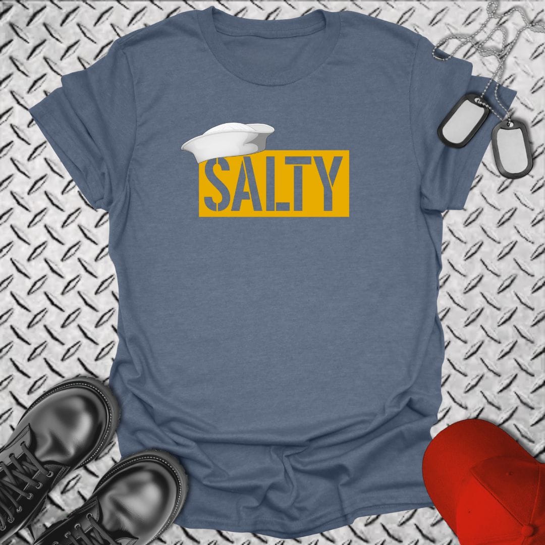 NavyHumor T-Shirt Heather Indigo / S True Salty