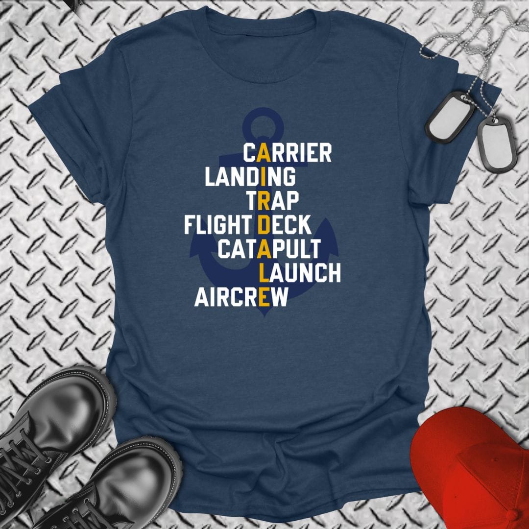 NavyHumor T-Shirt Heather Navy / S Airdale Ops T-shirt