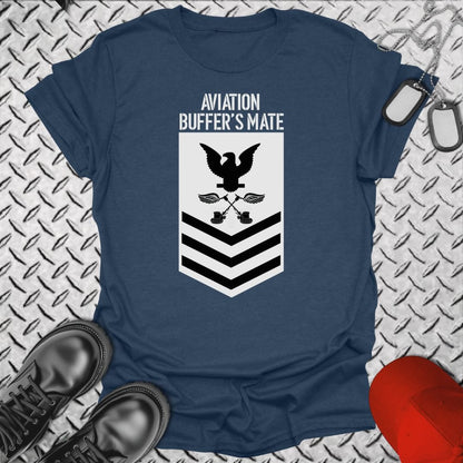 NavyHumor T-Shirt Heather Navy / S Aviation Buffer's Mate PO1 T-shirt