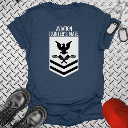 NavyHumor T-Shirt Heather Navy / S Aviation Painter's Mate PO2 T-shirt