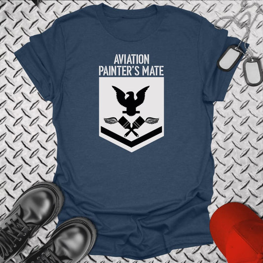 NavyHumor T-Shirt Heather Navy / S Aviation Painter's Mate PO3 T-shirt